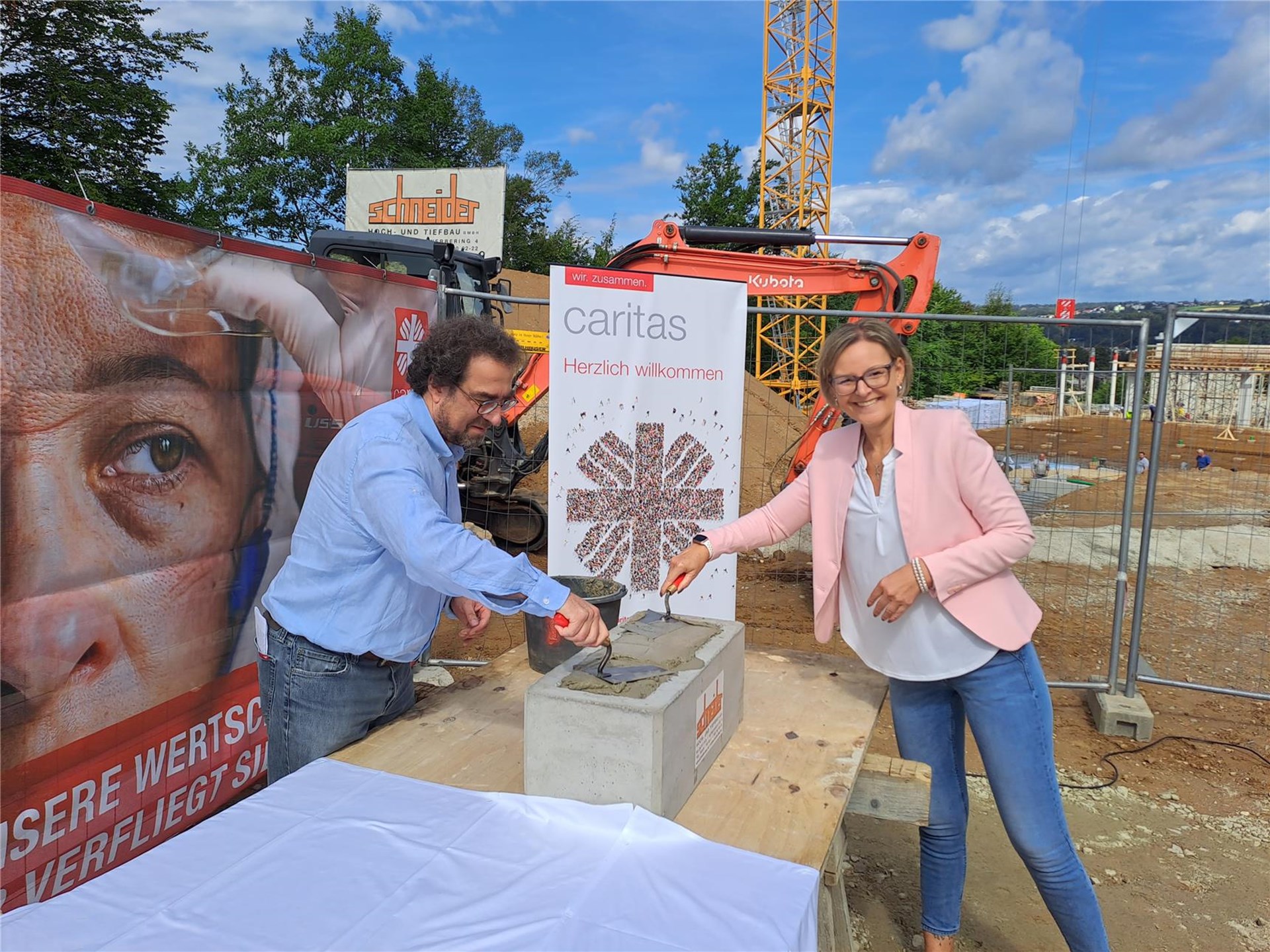 Grundsteinlegung Mariahilf